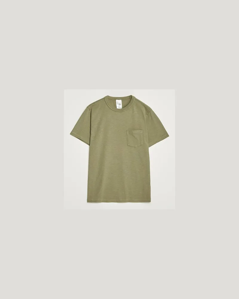 Nudie Jeans Roy Heavy Slub T-Shirt Olive Grün