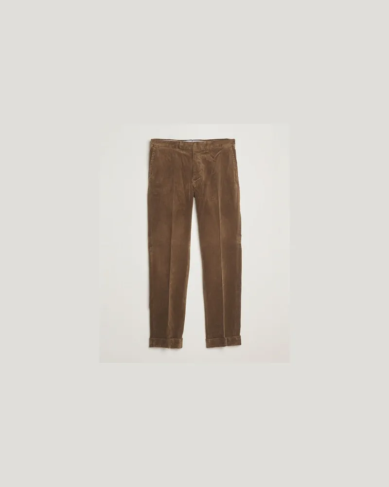Ralph Lauren Stretch Corduroy Trousers Montana Brown Braun