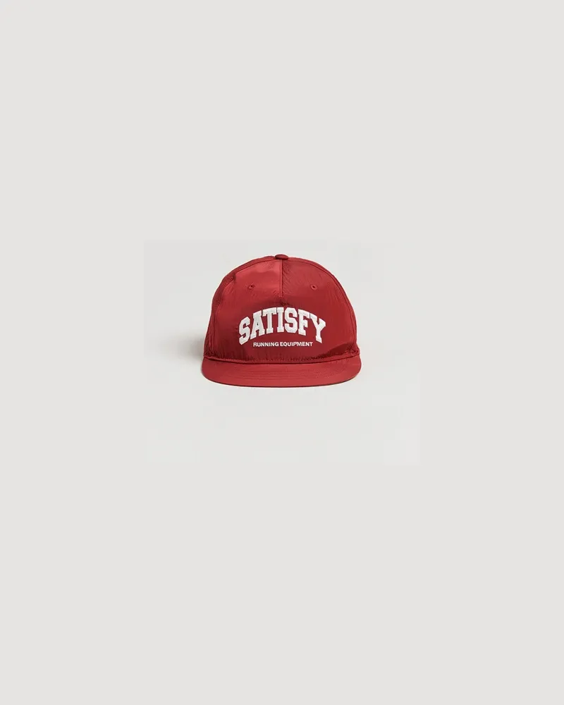 Satisfy FliteSilk Running Cap Burgundy Rot