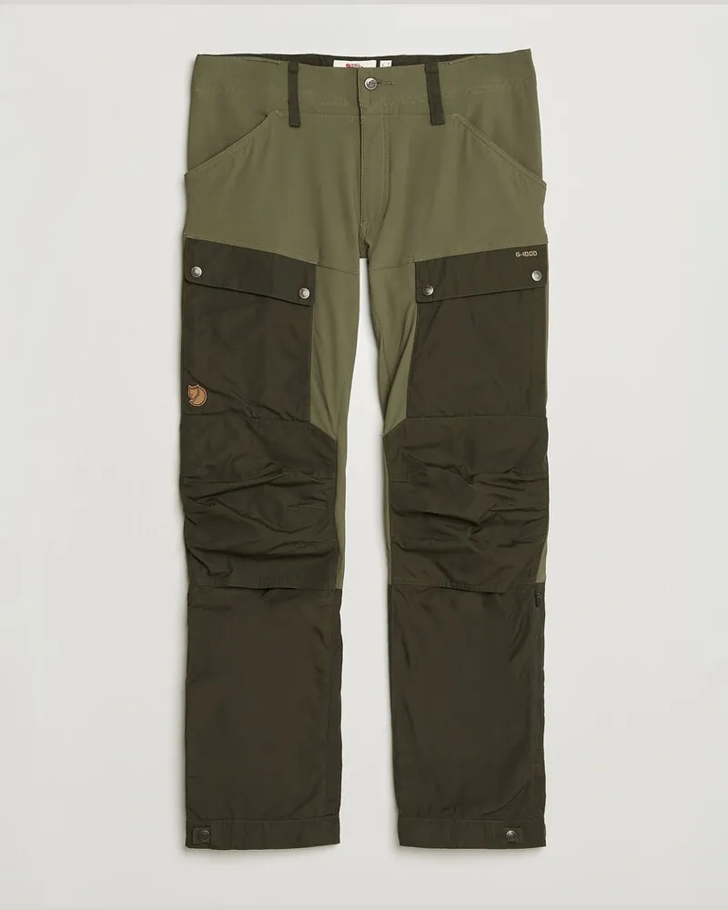 Fjäll Räven Keb Trousers Deep Forest Grün