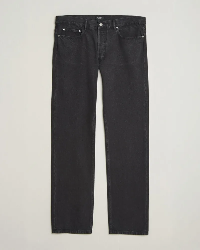 A.P.C. Rescue Jeans Washed Black Schwarz