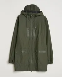 RAINS Cargo Long Jacket Green Grün