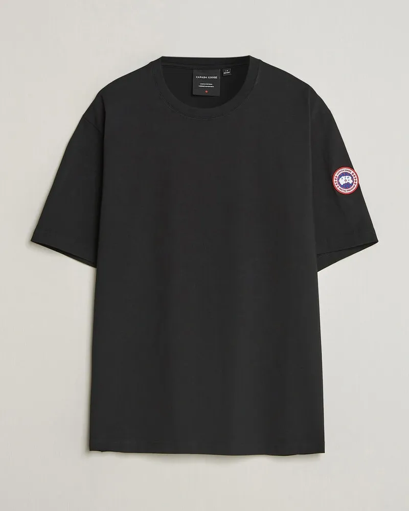 Canada Goose Novo Logo T-Shirt Black Schwarz
