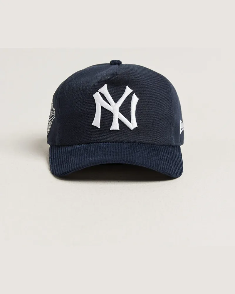 New Era 19Twenty Coops Cord New York Yankees Cap Navy Blau
