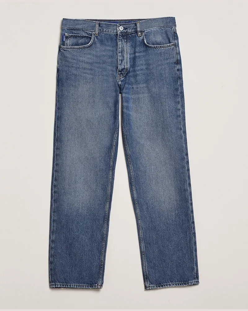 HUGO BOSS Jonah Straight Fit Jeans Medium Blue Blau