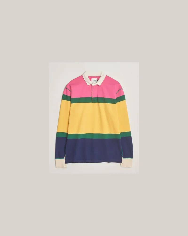 Drake's Drake Multi Panels Rugby Shirt Multi Mehrfarbig