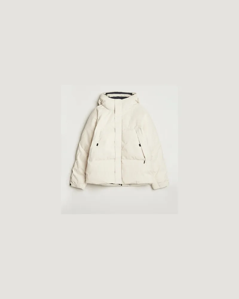 Oakley Streetpeak Corduroy Puffer Jacket Mist Weiß