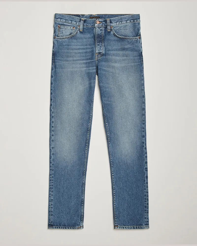Nudie Jeans Steady Eddie II Jeans Blue Haze Blau
