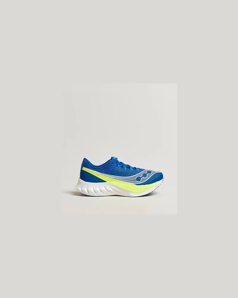 Saucony Endorphin Pro 4 Running Sneaker Lapis/Citron Blau