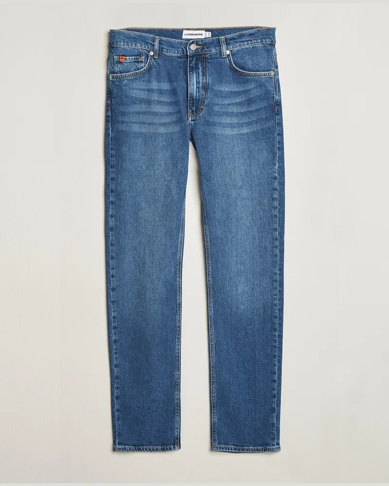 J.Lindeberg Jax Washed Slim Jeans Mid Blue Blau