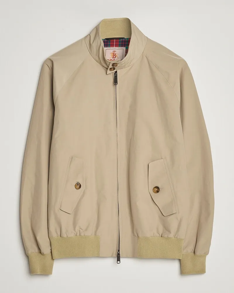 Baracuta G9 Original Harrington Jacket Natural Beige