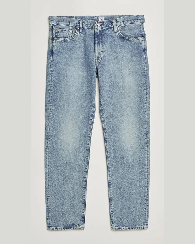 Edwin Jeans Regular Tapered Jeans Used Light Blue Blau