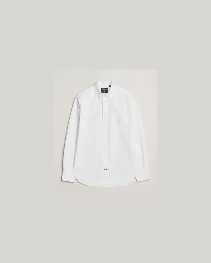 Gitman Vintage Oxford Button Down Shirt White Weiß