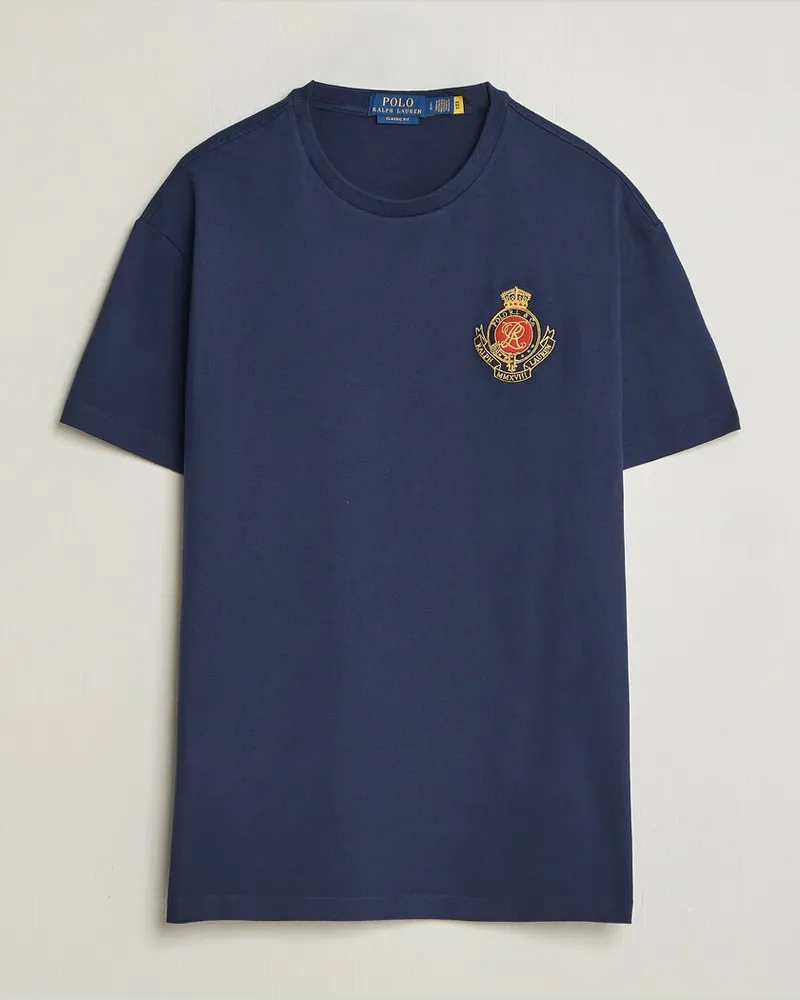 Ralph Lauren Classic Fit Jersey T-Shirt Newport Navy Blau