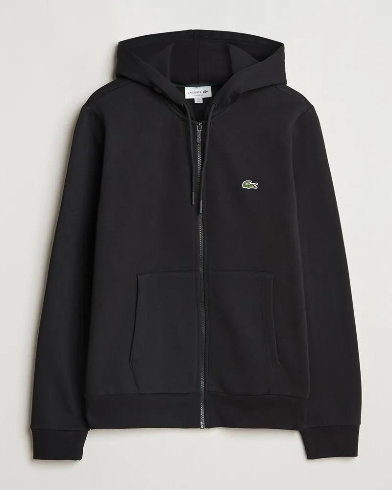 Lacoste Full Zip Hoodie Black Schwarz