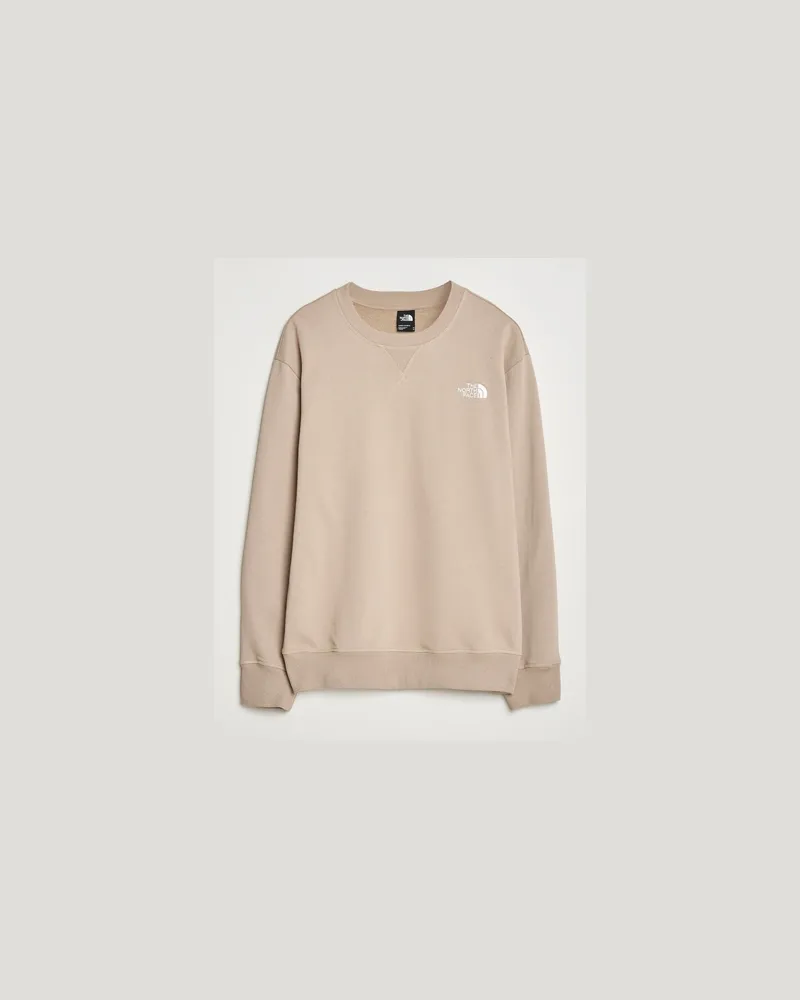 The North Face Essential Lite Crew Neck Beige Beige
