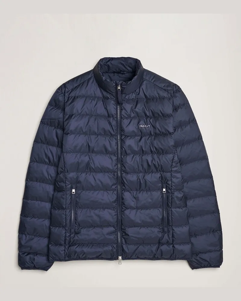 Gant The Light Down Jacket Evening Blue Blau