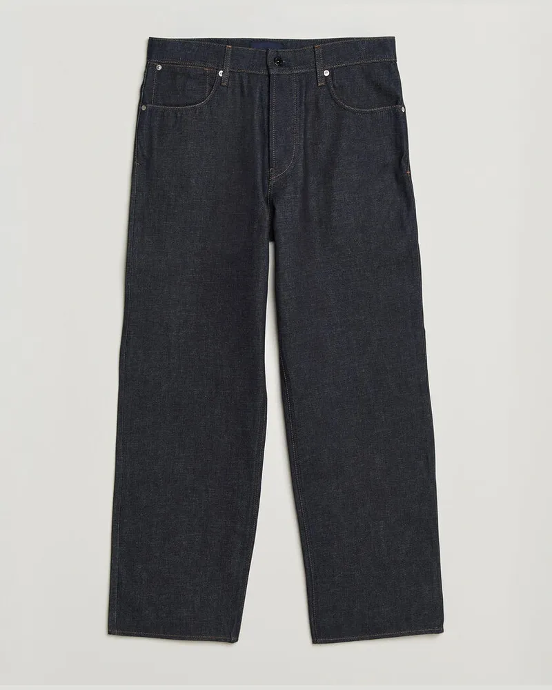 Stone Island Loose Fit Jeans Blue Raw Blau