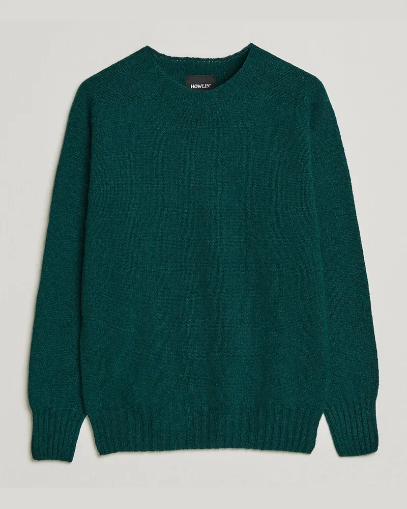 Howlin' Brushed Wool Sweater Forest Grün