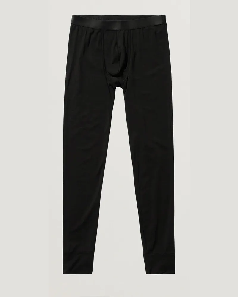 CDLP Wool Long Johns Black Schwarz