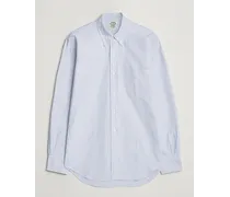 Vintage Ivy Oxford Button Down Shirt Blue Stripe