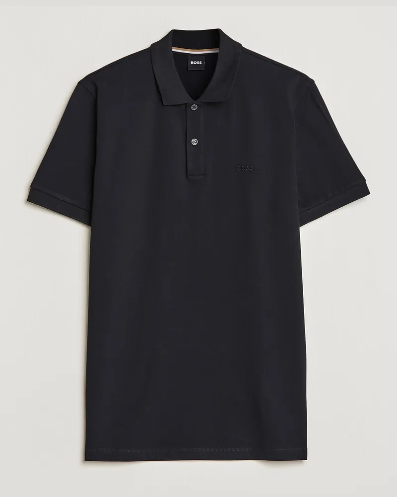HUGO BOSS Pallas Polo Black Schwarz