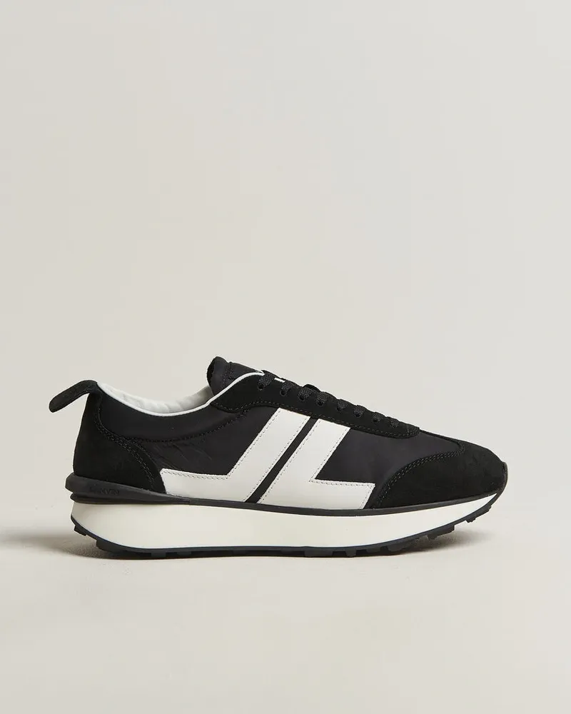 Lanvin Bumpr Running Sneakers Black/White Schwarz