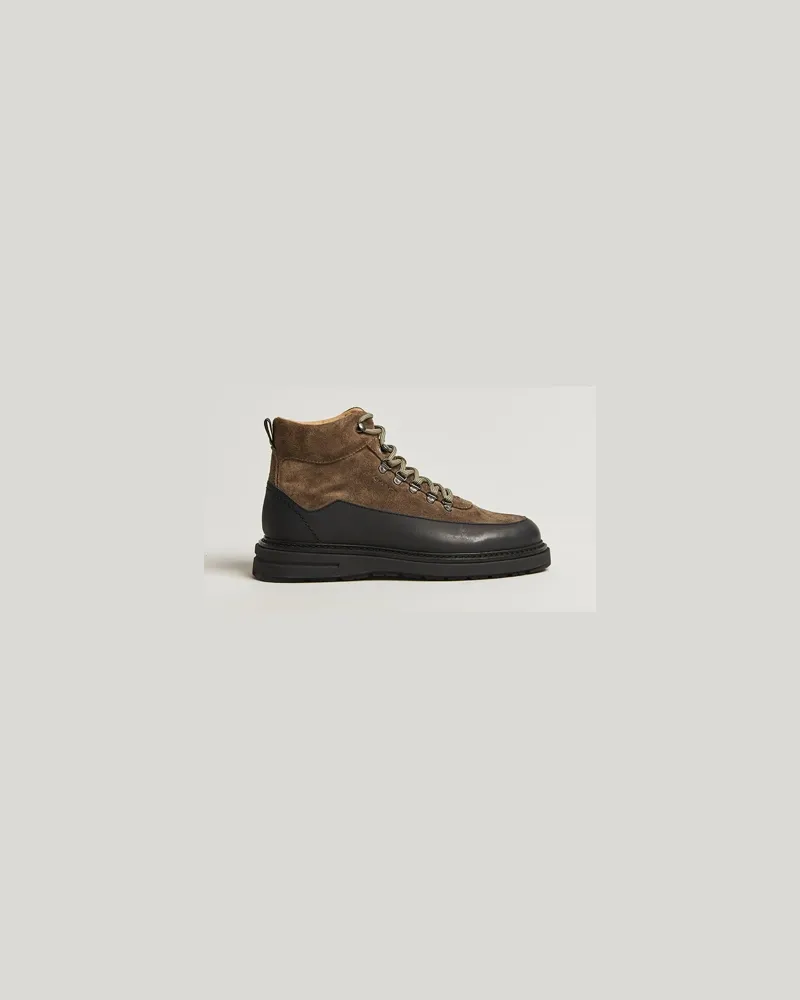 Gant Hillprep Suede Boot Dark Olive Grün