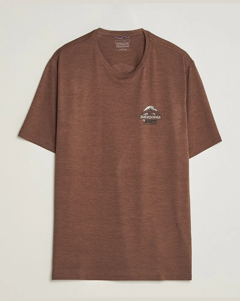Patagonia Cap Cool Daily Shirt Berm Brown Braun