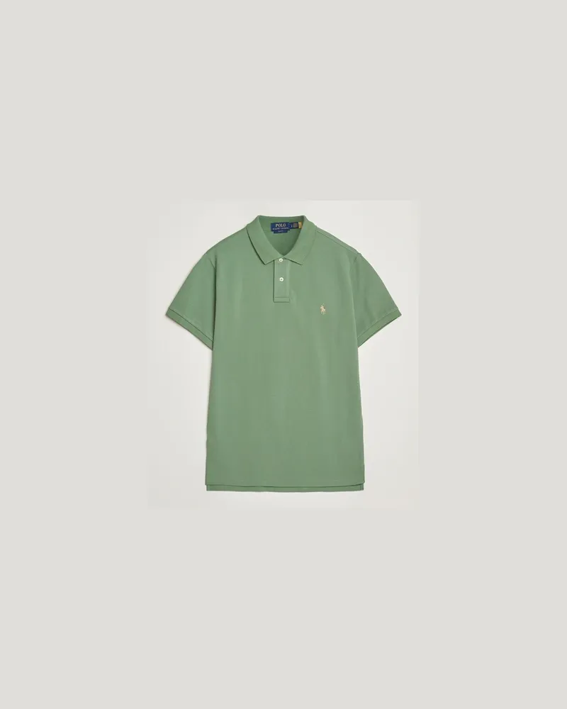 Ralph Lauren Slim Fit Polo Fatigue Grün