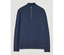 Half Zip Sweater Navy Blazer
