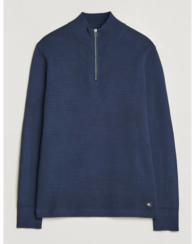 Dockers Half Zip Sweater Navy Blazer Blau