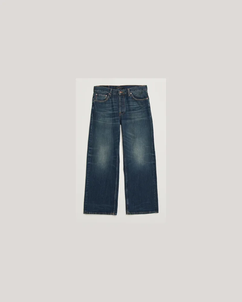 Nudie Jeans Loud Larry Jeans Dirt Wash Blau
