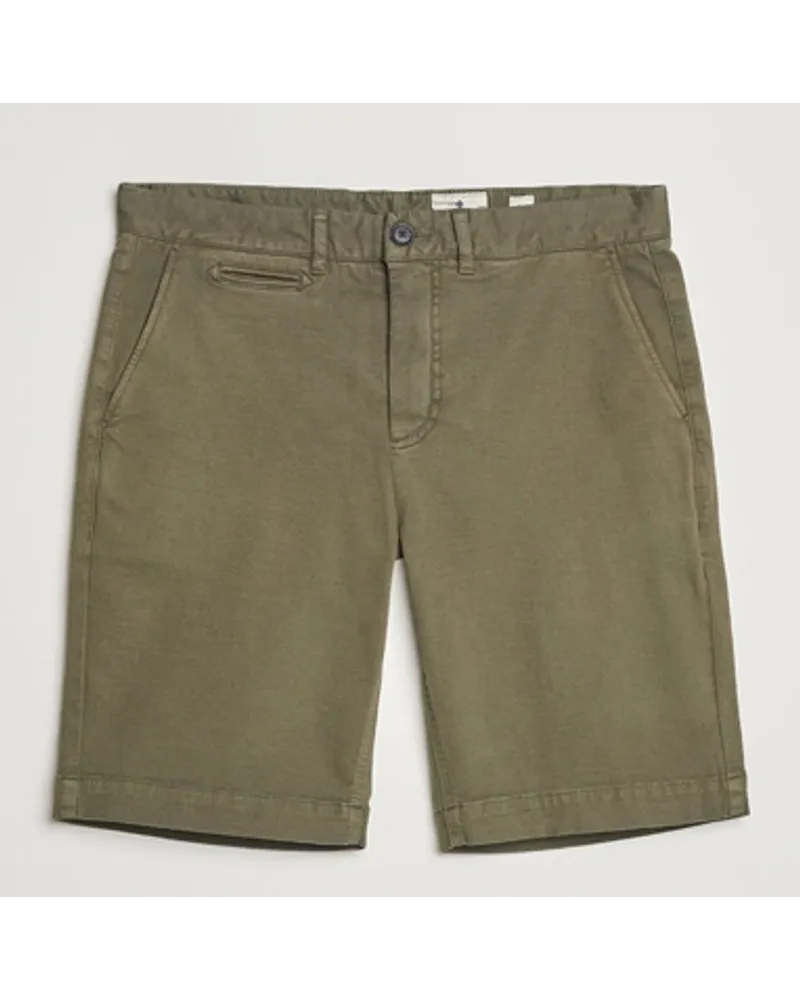 Morris Jeffrey Chino Shorts Olive Grün