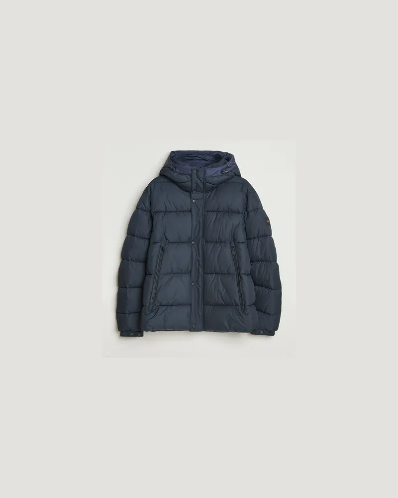 HUGO BOSS Omaris Down Hooded Jacket Dark Blue Blau