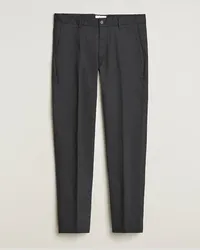 LES DEUX Como Reg Baumwoll Pants Black Schwarz