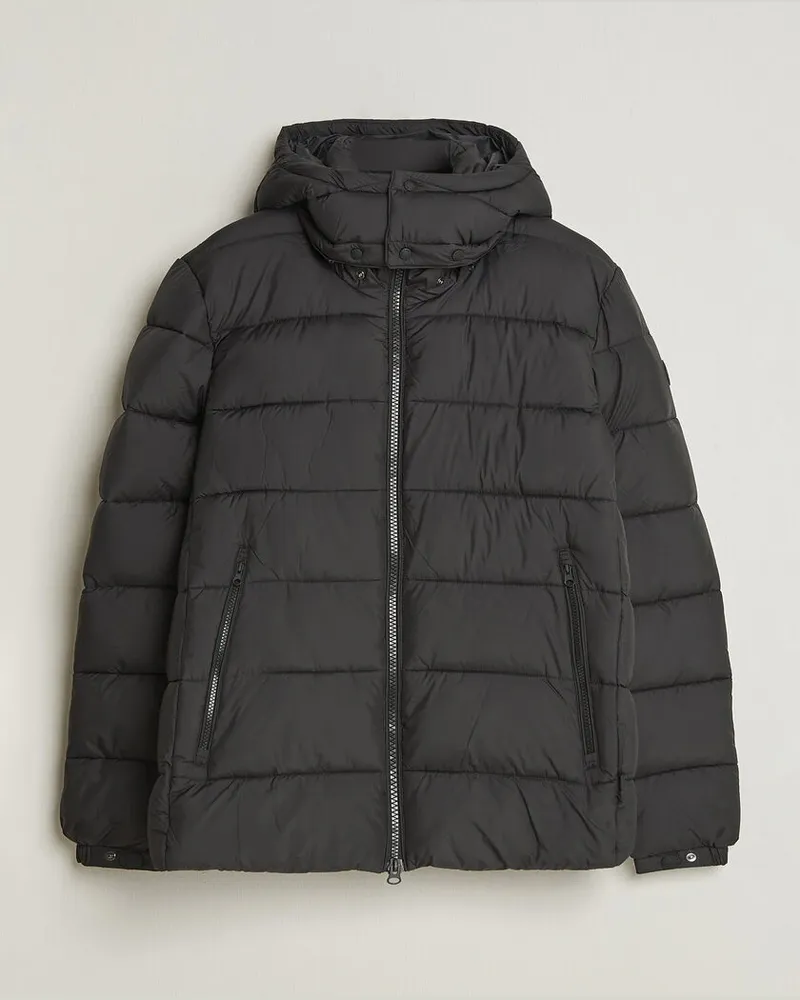 Save The Duck Boris Matt Padded Puffer Black Schwarz