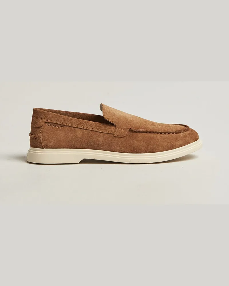 Gant Boery Suede Loafer Warm Sand Beige