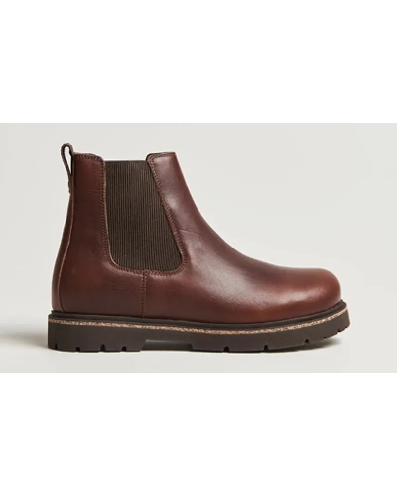 Birkenstock Highwood Chelsea Boot Chocolate Leder Braun