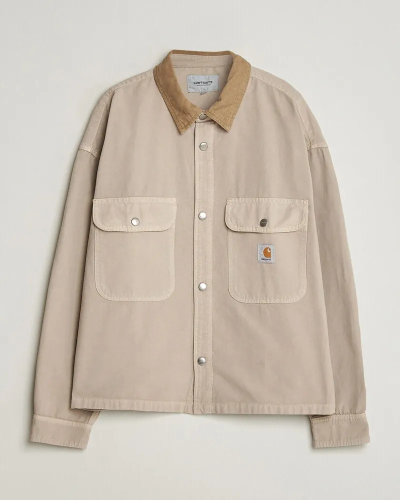 Carhartt WIP Prescott Shirt Jacket Beige Beige
