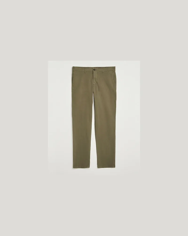 J.Lindeberg Ched Cotton Stretch Chinos Forest Green Grün
