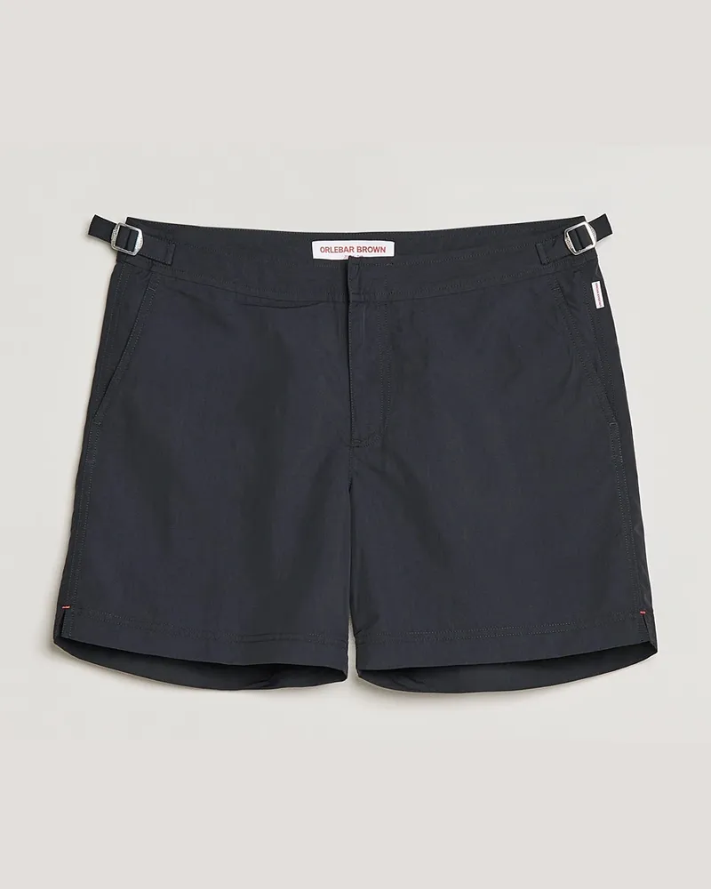 Orlebar Brown Bulldog Medium Length Swim Shorts Black Schwarz