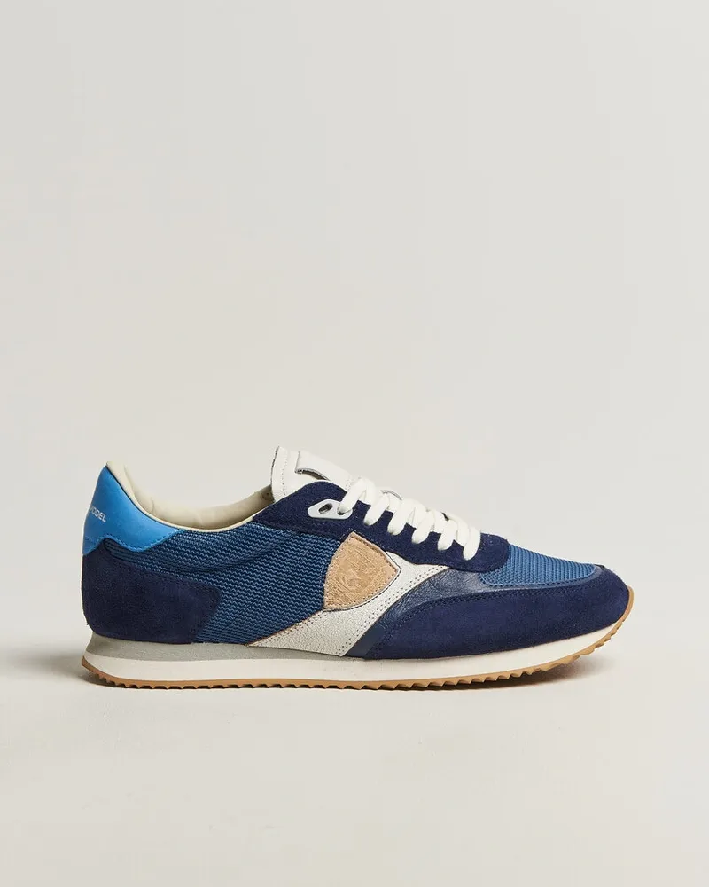 Philippe Model BLVille Low Running Sneaker Blue Blau