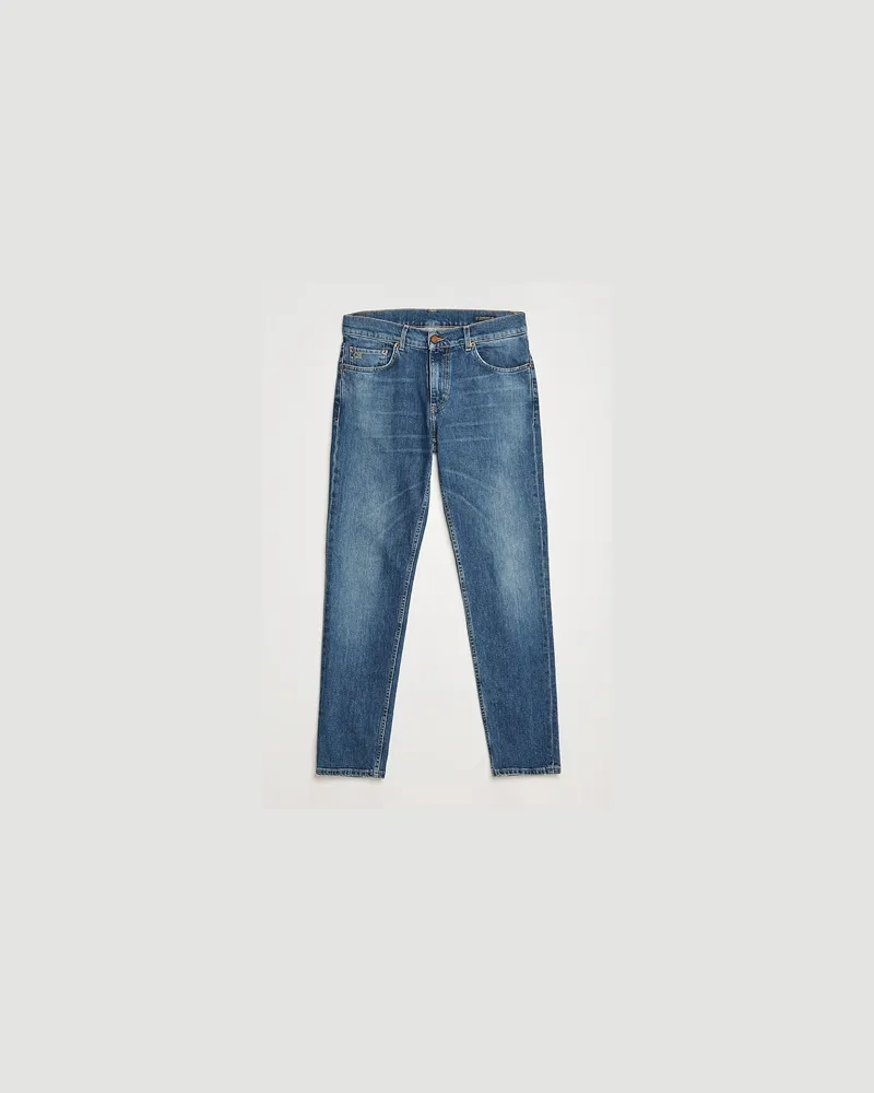 Oscar Jacobson Albert Cotton Stretch Jeans Vintage Wash Blau