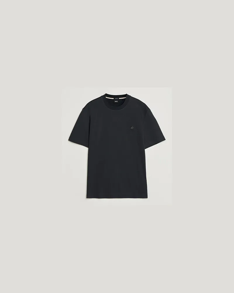HUGO BOSS Taut Regular Fit T-Shirt Dark Blue Blau