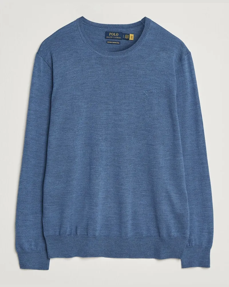 Ralph Lauren Long Sleeve Pullover Clarity Blue Blau