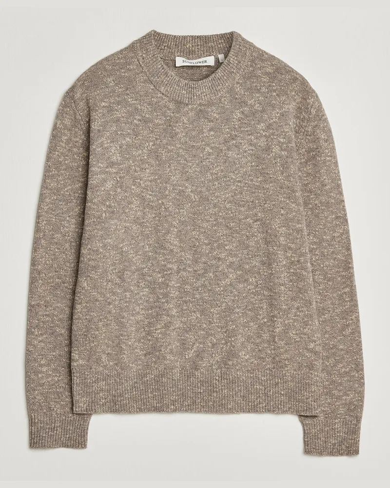 Sunflower Moon Merino Sweater Sand Beige
