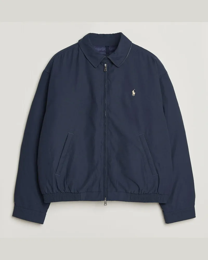 Ralph Lauren Woven Twill Windbreaker Refined Navy Blau