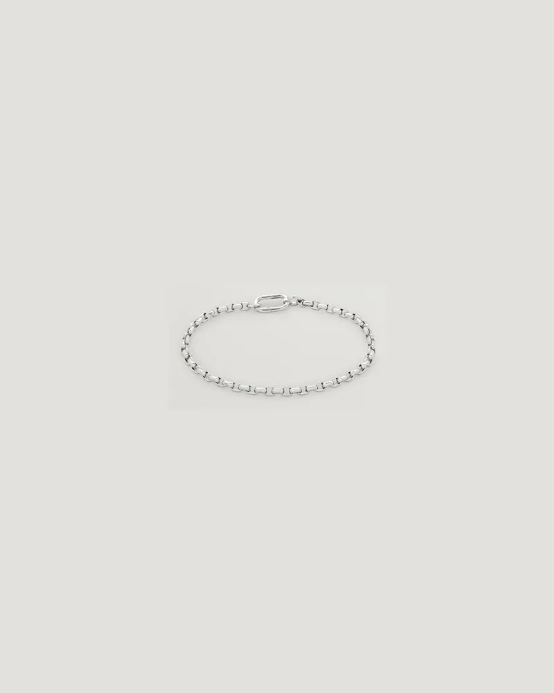 Tom Wood Lee Bracelet Thick Silver Silber