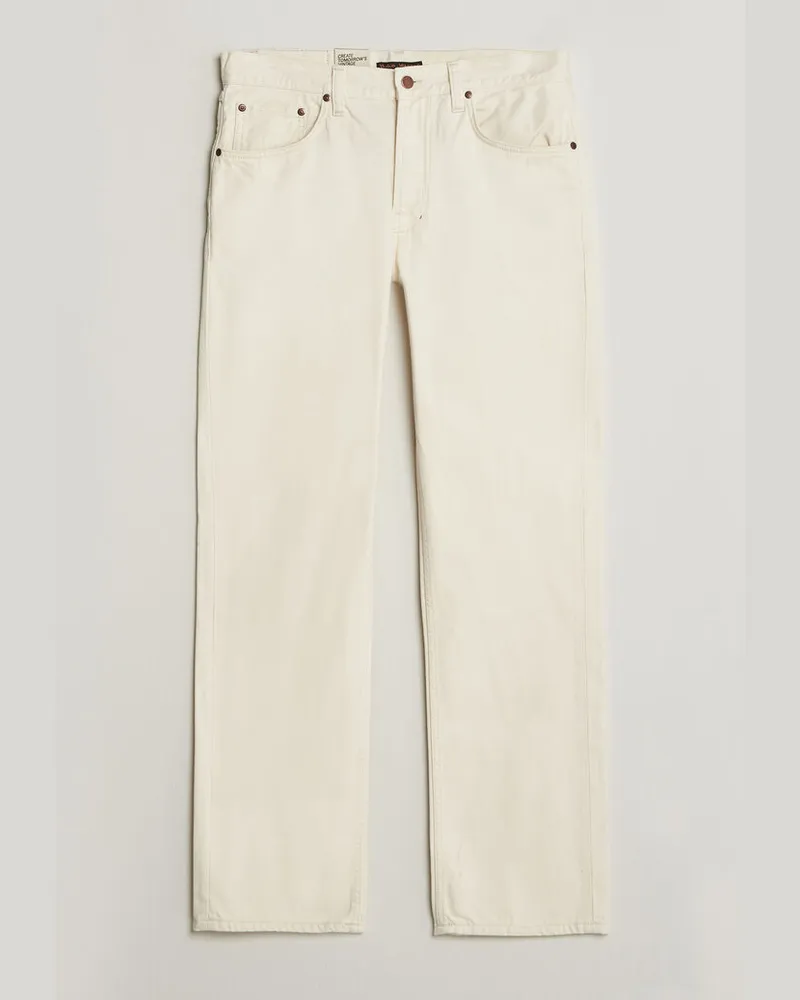 Nudie Jeans Rad Rufus Jeans Everivory Weiß